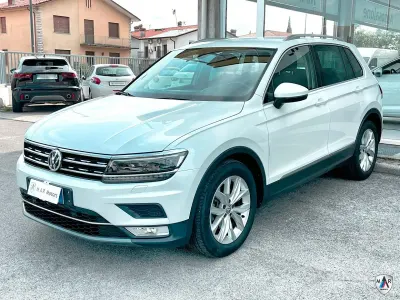 Usata VW Tiguan Executive 150 CV (110 kW) 2017 Bianco SUV