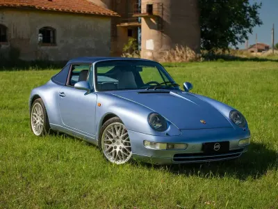 Usata Porsche 911 Carrera Cabriolet 272 CV (200 kW) 1994 Pts horizont blue met Cabrio