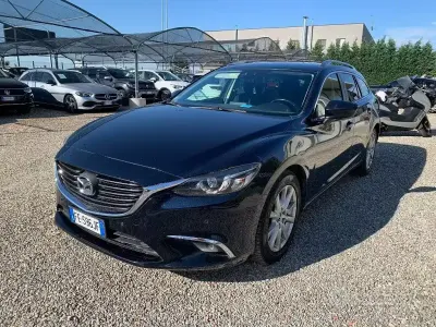 Usata Mazda 6 Evolve 150 CV (110 kW) 2016 Blu Station wagon