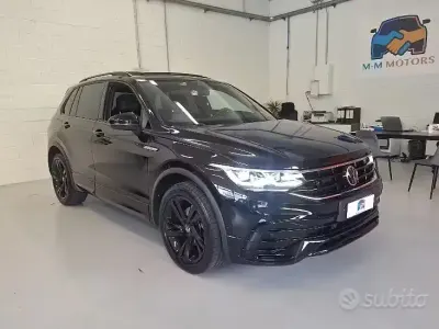 Usata VW Tiguan R 150 CV (110 kW) 2021 Nero SUV