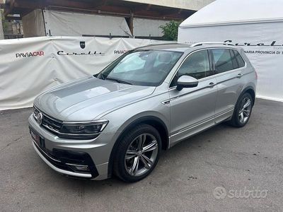 Usata VW Tiguan R-line 150 CV (110 kW) 2019 Grigio SUV