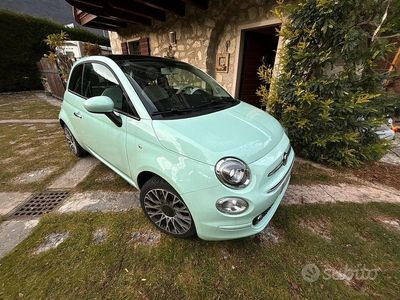 Usata Fiat 500 Lounge 69 CV (50 kW) 2018 Verde Utilitaria