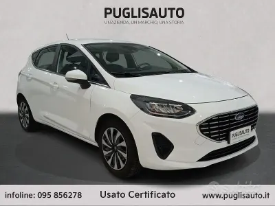 Usado Ford Fiesta Titanium 125 HP (91 kW) 2023 Branco Citadino