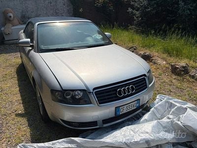 Usata Audi A4 Cabriolet 163 CV (119 kW) 2003 Grigio Cabrio
