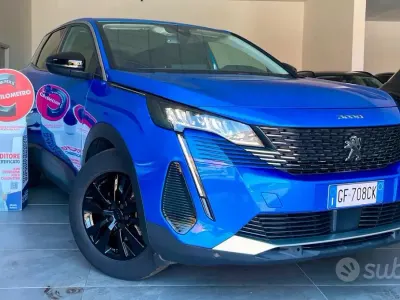 Usata Peugeot 3008 Business-Line 131 CV (96 kW) 2021 Blu SUV