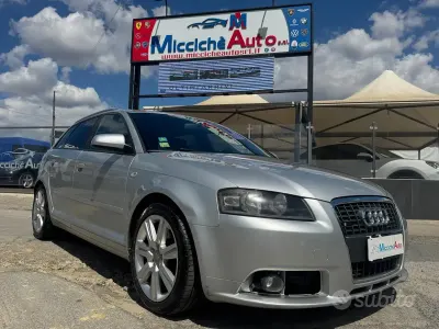 Usata Audi A3 S-Line 170 CV (125 kW) 2008 Grigio Utilitaria