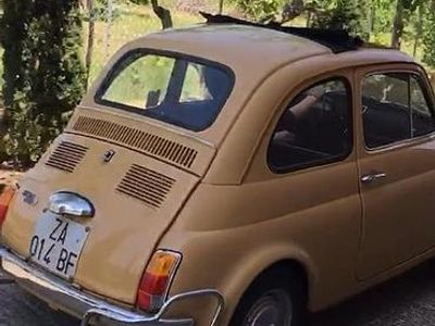 Usata Fiat 500 1960 Giallo Cabrio