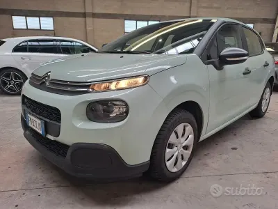 Usata Citroën C3 68 CV (50 kW) 2018 Blu Utilitaria