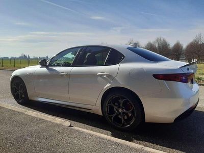 Usata Alfa Romeo Giulia Ti 211 CV (155 kW) 2018 Bianco Berlina