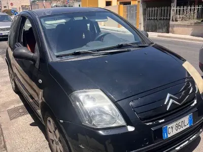 Usata Citroën C2 68 CV (50 kW) 2005 Nero Utilitaria