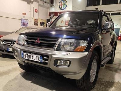 Usata Mitsubishi Pajero 160 CV (117 kW) 2002 Blu petrolio SUV