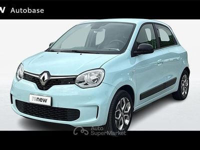 Usata Renault Twingo Equilibre 60 kW (82 CV) 2022 Blu chiaro Utilitaria