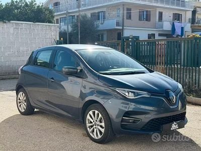 Usata Renault Zoe Intens 50 kW (69 CV) 2020 Blu Utilitaria