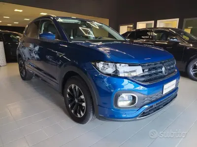 Usata VW T-Cross Sport 110 CV (80 kW) 2023 Blu SUV