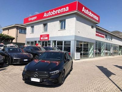 Usata Mercedes A180 AMG Line Premium Plus 116 CV (85 kW) 2024 Nero Berlina