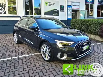 Usata Audi A3 Advanced 150 CV (110 kW) 2020 Grigio scuro Berlina
