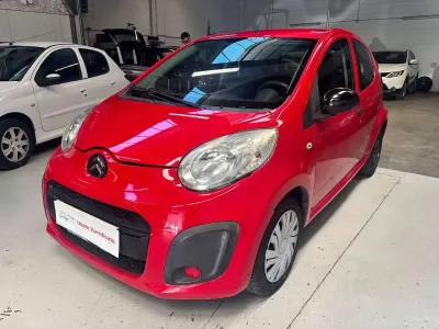 Usata Citroën C1 Attraction 68 CV (50 kW) 2012 Rosso Utilitaria