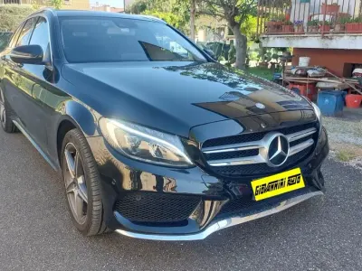 Usado Mercedes C250 204 CV (150 kW) 2017 Negro Familiar