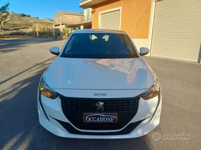 Usata Peugeot 208 Active 75 CV (55 kW) 2021 Bianco Utilitaria