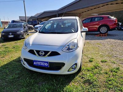 Usata Nissan Micra Tekna 80 CV (58 kW) 2016 Bianco Utilitaria