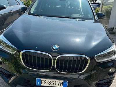 Usata BMW X1 Advantage 116 CV (85 kW) 2018 Nero SUV