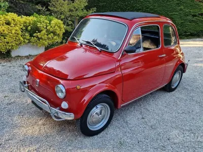 Usata Fiat 500 1970 Rosso Utilitaria