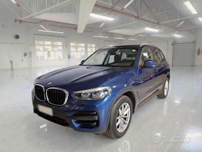 Usata BMW X3 Advantage 190 CV (139 kW) 2021 Blu SUV