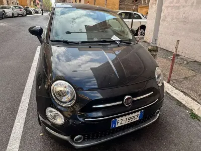 Usata Fiat 500 Lounge 69 CV (50 kW) 2019 Nero Utilitaria
