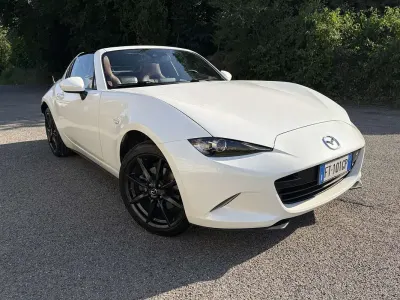 Usata Mazda MX5 Exceed 184 CV (135 kW) 2019 Bianco Cabrio