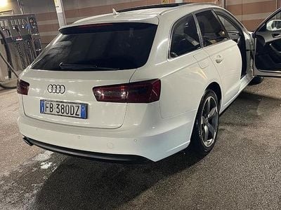 Usata Audi A6 177 CV (130 kW) 2015 Bianco Station wagon