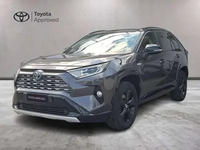 Usata Toyota RAV4 Hybrid Style 222 CV (163 kW) 2019 Dark grey met/black met SUV