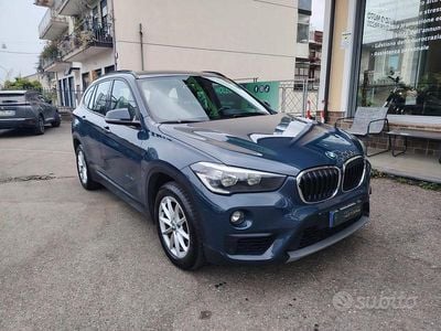 Usata BMW X1 Efficient Dynamics 150 CV (110 kW) 2016 Blu SUV