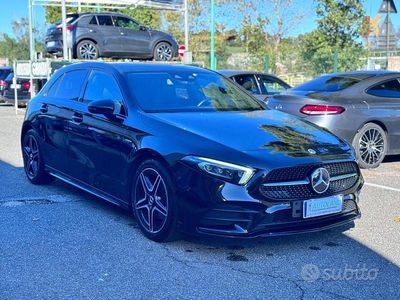 Usata Mercedes A180 Premium 116 CV (85 kW) 2021 Nero metallizzato Berlina