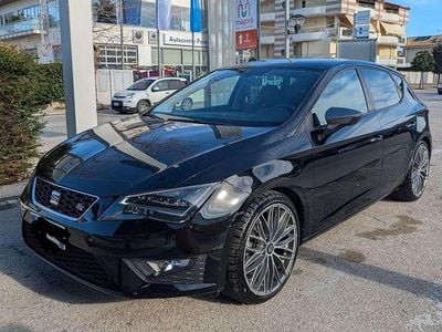 Usata Seat Leon FR 150 CV (110 kW) 2016 Nero Berlina