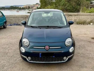 Usata Fiat 500 Lounge 95 CV (69 kW) 2018 Blu/azzurro Utilitaria