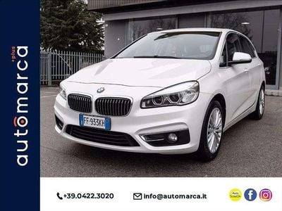 Usata BMW 218 Luxury Line 150 CV (110 kW) 2016 Bianco Station wagon