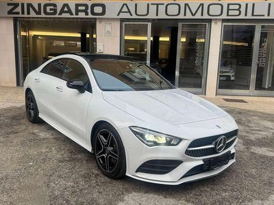 Usata Mercedes CLA200 Premium 150 CV (110 kW) 2022 Bianco Coupé