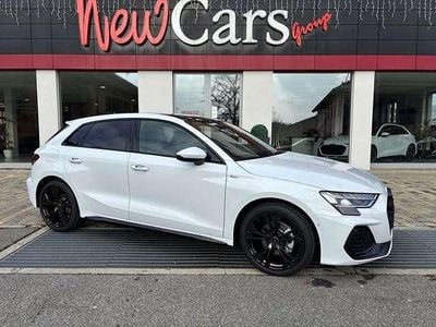 Nuova Audi A3 Black Edition 204 CV (150 kW) 2025 Bianco Berlina