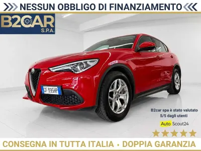 Usata Alfa Romeo Stelvio Business 190 CV (139 kW) 2021 Rosso SUV