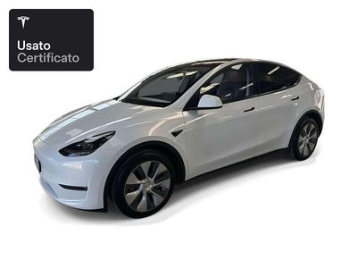 Usata Tesla Model Y Long Range AWD 258 kW (351 CV) 2021 Pearl white multicoat SUV