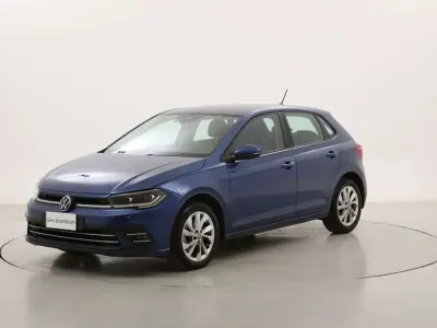 Usata VW Polo Style 110 CV (80 kW) 2022 Blu Utilitaria