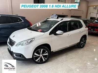 Usata Peugeot 2008 Allure 92 CV (67 kW) 2014 Bianco SUV