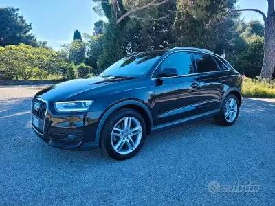 Usata Audi Q3 Ambiente 177 CV (130 kW) 2014 Nero SUV