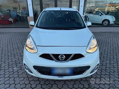 Usata Nissan Micra Tekna 80 CV (58 kW) 2015 Bianco Utilitaria