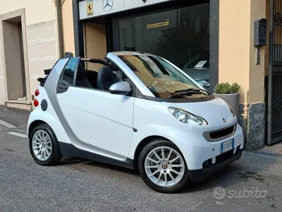 Usata Smart ForTwo Cabrio Passion 71 CV (52 kW) 2010 Bianco Cabrio