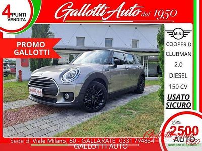 Usata Mini Cooper D Clubman 150 CV (110 kW) 2021 Grigio Station wagon