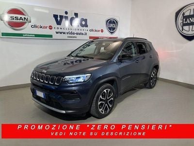 Usata Jeep Compass Limited 131 CV (96 kW) 2022 Blu / metallizzato SUV