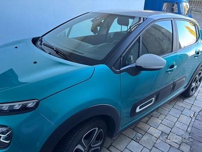 Usata Citroën C3 Shine 101 CV (74 kW) 2020 Blu/azzurro Berlina