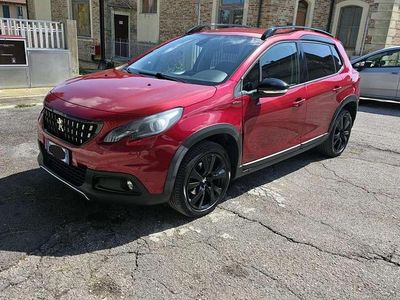 Usata Peugeot 2008 GT-line 120 CV (88 kW) 2017 Rosso SUV