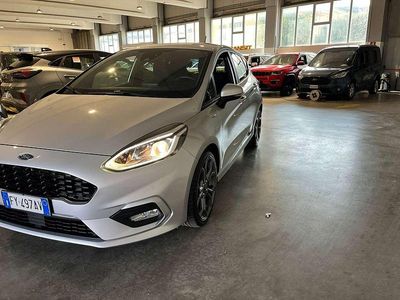 Usata Ford Fiesta ST-Line 86 CV (63 kW) 2019 Argento Utilitaria